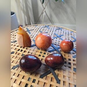 Carnelian Agate Lot ✨ 5 Pieces ✨